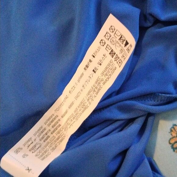 NWT Zara Blue Knit Dress - Picture 8 of 9